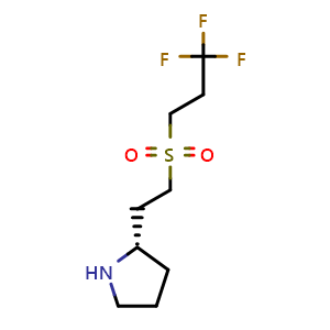 (S)-2-(2-((3,3,3-trifluoropropyl)sulfonyl)ethyl)pyrrolidine