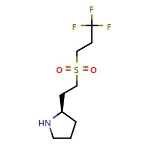 (R)-2-(2-((3,3,3-trifluoropropyl)sulfonyl)ethyl)pyrrolidine