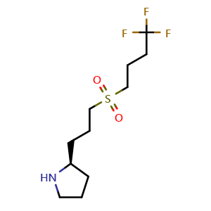 (R)-2-(3-((4,4,4-trifluorobutyl)sulfonyl)propyl)pyrrolidine