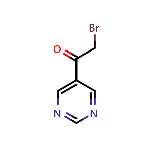 2-bromo-1-(pyrimidin-5-yl)ethan-1-one