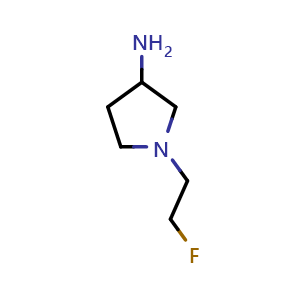 1-(2-fluoroethyl)pyrrolidin-3-amine