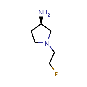 (R)-1-(2-fluoroethyl)pyrrolidin-3-amine