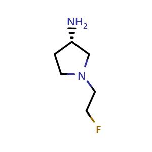 (S)-1-(2-fluoroethyl)pyrrolidin-3-amine