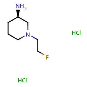 (R)-1-(2-fluoroethyl)piperidin-3-amine dihydrochloride