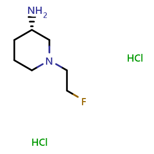 (S)-1-(2-fluoroethyl)piperidin-3-amine dihydrochloride