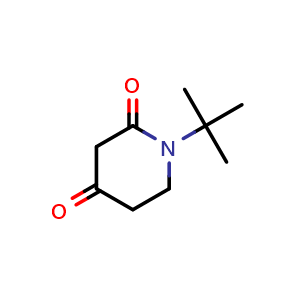 1-(tert-butyl)piperidine-2,4-dione