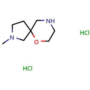 2-methyl-6-oxa-2,9-diazaspiro[4.5]decane dihydrochloride
