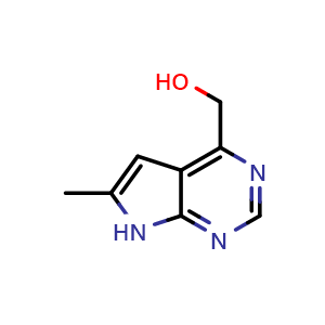 (6-methyl-7H-pyrrolo[2,3-d]pyrimidin-4-yl)methanol