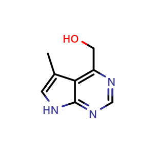 (5-methyl-7H-pyrrolo[2,3-d]pyrimidin-4-yl)methanol