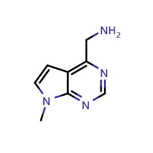 (7-methyl-7H-pyrrolo[2,3-d]pyrimidin-4-yl)methanamine