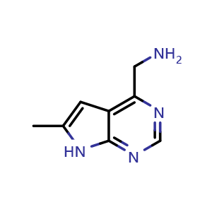 (6-methyl-7H-pyrrolo[2,3-d]pyrimidin-4-yl)methanamine