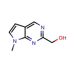 (7-methyl-7H-pyrrolo[2,3-d]pyrimidin-2-yl)methanol