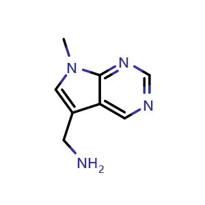 (7-methyl-7H-pyrrolo[2,3-d]pyrimidin-5-yl)methanamine