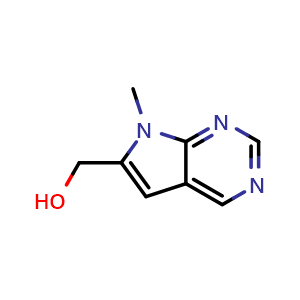 (7-methyl-7H-pyrrolo[2,3-d]pyrimidin-6-yl)methanol