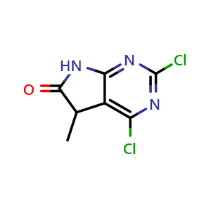 2,4-dichloro-5-methyl-5,7-dihydro-6H-pyrrolo[2,3-d]pyrimidin-6-one