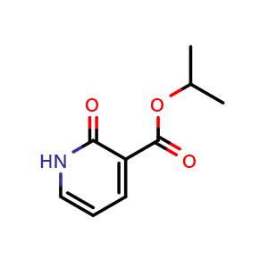 Chemical structure of isopropyl 2-oxo-1,2-dihydropyridine-3-carboxylate , CAS 1315560-26-9, AChemBlock Q55179