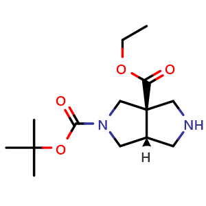 2-(tert-butyl) 3a-ethyl (3aS,6aS)-tetrahydropyrrolo[3,4-c]pyrrole-2,3a(1H,3H)-dicarboxylate