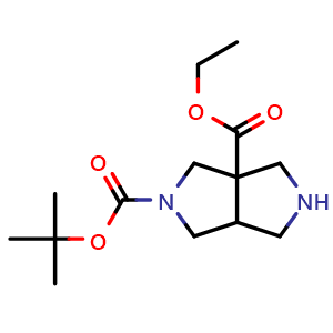 2-(tert-butyl) 3a-ethyl tetrahydropyrrolo[3,4-c]pyrrole-2,3a(1H,3H)-dicarboxylate