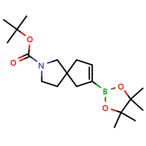 tert-butyl 7-(4,4,5,5-tetramethyl-1,3,2-dioxaborolan-2-yl)-2-azaspiro[4.4]non-7-ene-2-carboxylate