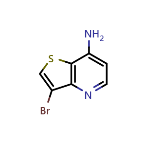 3-bromothieno[3,2-b]pyridin-7-amine