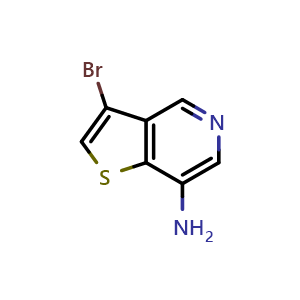3-bromothieno[3,2-c]pyridin-7-amine