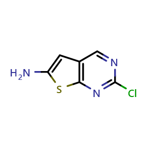 2-chlorothieno[2,3-d]pyrimidin-6-amine