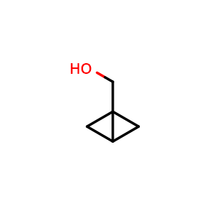Chemical structure of bicyclo[1.1.0]butan-1-ylmethanol , CAS 4935-02-8, AChemBlock Q55434