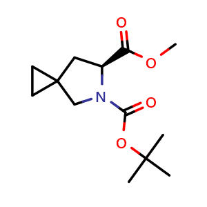 5-(tert-butyl) 6-methyl (S)-5-azaspiro[2.4]heptane-5,6-dicarboxylate