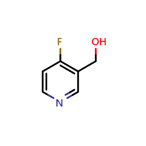 Chemical structure of (4-fluoropyridin-3-yl)methanol , CAS 1227601-63-9, AChemBlock Q55508