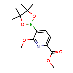 methyl 6-methoxy-5-(4,4,5,5-tetramethyl-1,3,2-dioxaborolan-2-yl)picolinate