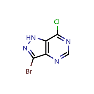 3-bromo-7-chloro-1H-pyrazolo[4,3-d]pyrimidine