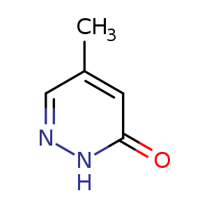 Chemical structure of 5-methylpyridazin-3(2H)-one , CAS 54709-94-3, AChemBlock Q55625