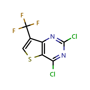 2,4-dichloro-7-(trifluoromethyl)thieno[3,2-d]pyrimidine