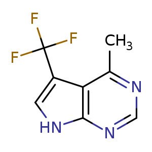 4-methyl-5-(trifluoromethyl)-7H-pyrrolo[2,3-d]pyrimidine