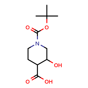 1-(tert-butoxycarbonyl)-3-hydroxypiperidine-4-carboxylic acid