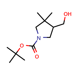 tert-butyl 4-(hydroxymethyl)-3,3-dimethylpyrrolidine-1-carboxylate