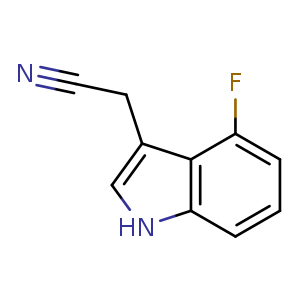 2-(4-fluoro-1H-indol-3-yl)acetonitrile