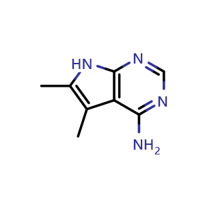 5,6-dimethyl-7H-pyrrolo[2,3-d]pyrimidin-4-amine