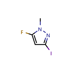5-fluoro-3-iodo-1-methyl-1H-pyrazole
