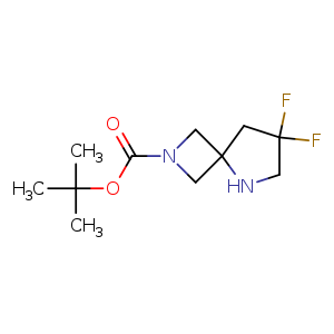 tert-butyl 7,7-difluoro-2,5-diazaspiro[3.4]octane-2-carboxylate