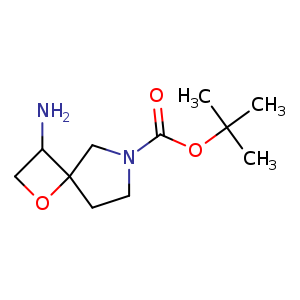 tert-butyl 3-amino-1-oxa-6-azaspiro[3.4]octane-6-carboxylate