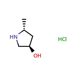 (3R,5R)-5-methylpyrrolidin-3-ol hydrochloride