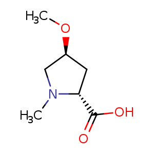 (2R,4S)-4-methoxy-1-methylpyrrolidine-2-carboxylic acid