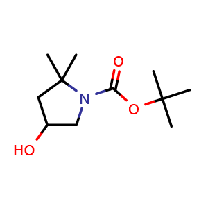 tert-butyl 4-hydroxy-2,2-dimethylpyrrolidine-1-carboxylate