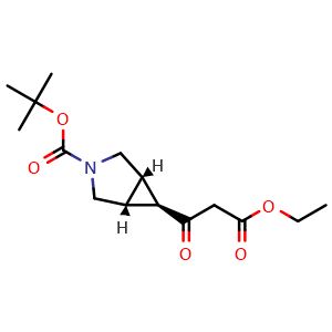 tert-butyl 6-(3-ethoxy-3-oxopropanoyl)-3-azabicyclo[3.1.0]hexane-3-carboxylate
