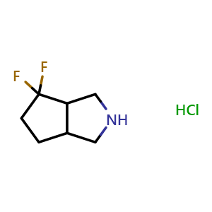 4,4-difluorooctahydrocyclopenta[c]pyrrole hydrochloride