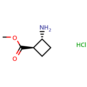 methyl (1R,2R)-2-aminocyclobutane-1-carboxylate hydrochloride