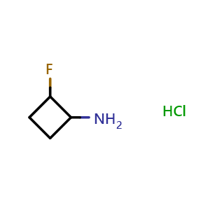 2-fluorocyclobutan-1-amine hydrochloride