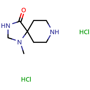 1-methyl-1,3,8-triazaspiro[4.5]decan-4-one dihydrochloride