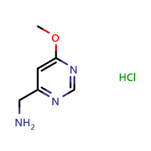 (6-methoxypyrimidin-4-yl)methanamine hydrochloride
